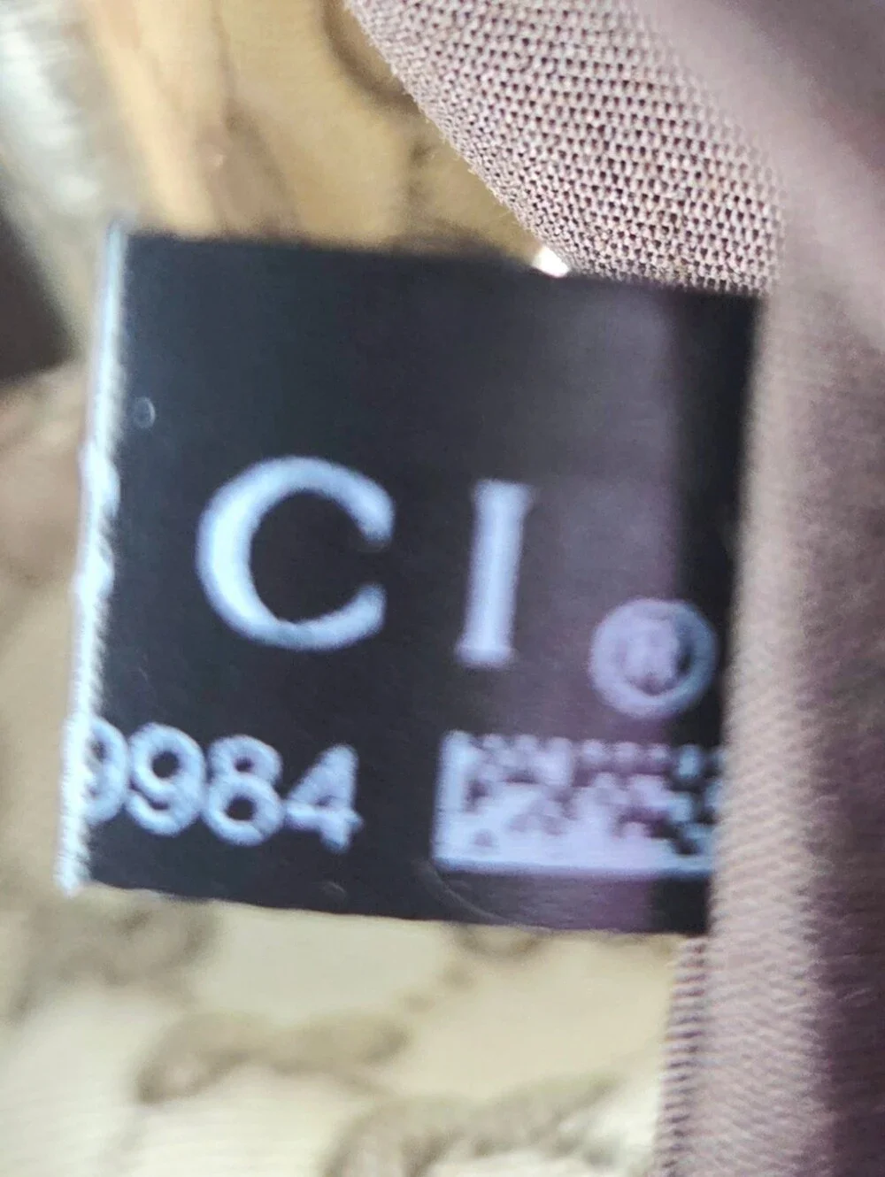 Y2K VINTAGE GUCCI QUEEN BOW GG MONOGRAM HOBO SHOULDER BAG.